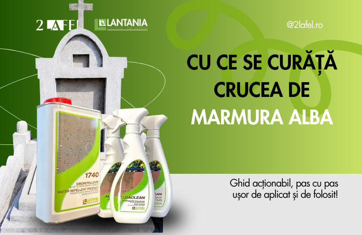 Cu ce se curata crucea de marmura alba