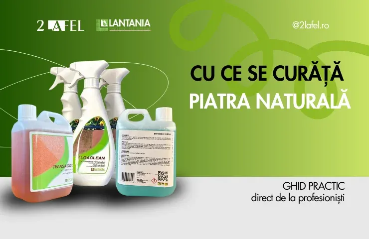 Cu ce se curata  piatra naturala